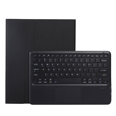 A970B-A Custodia tablet in pelle divisibile con tastiera Bluetooth per Samsung Galaxy Tab S7 FE T730 T736 e S7+ T970 T975, con touchpad, slot per penna e supporto