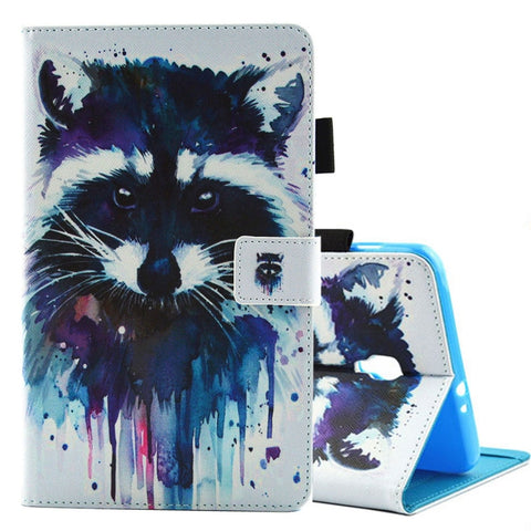 Pour Galaxy Tab A 8.0 / T380 et T385 Étui en cuir avec structure orizzontale avec support et emplacement par plan, Pour Galaxy Tab A 8.0 / T380 &amp; T385, Galaxy Tab A 8.0 / T380 &amp; T385, Pour Galaxy Tab A 8.0 / T380 &amp; T385