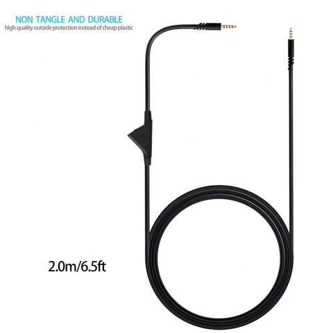 ZS0175 Pour Logitech Astro A10 / A40 / A30 Cavité audio pour écouteurs réglable par masque sur masque de 3,5 mm, longueur de cavité : 2 m, Pour Logitech Astro A10 2 m