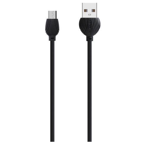 awei CL-61 Cavo dati intrecciato in lega di alluminio 2 in 1 2,5 A Micro USB di ricarica + trasmissione, lunghezza: 1 m