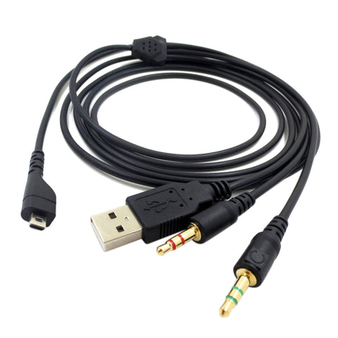 ZS0224 Cavo audio per cuffie a 3 poli per SteelSeries Arctis 3/5/7/Pro, ZS0224
