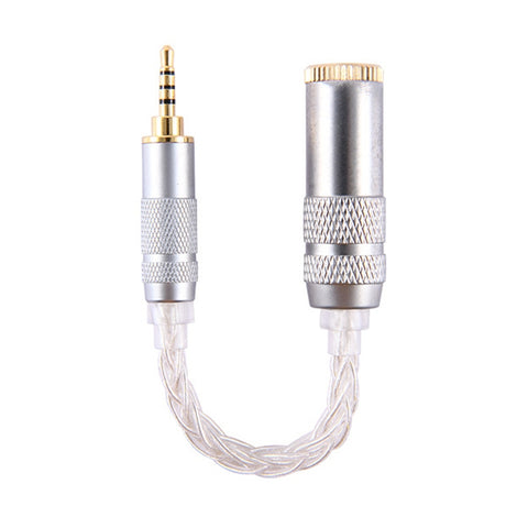 ZS0021 Cavo adaptateur bilanciamento de 2,5 mm maschio à 4,4 mm femelle, 2,5 mm mâle à 4,4 mm femelle