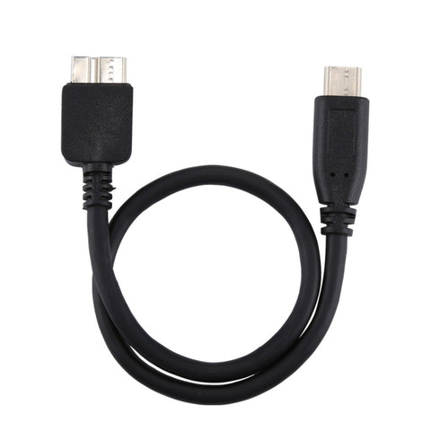 Cavo adattatore USB-C / Type-C maschio a Micro B maschio, lunghezza totale: circa 30 cm, 30cm