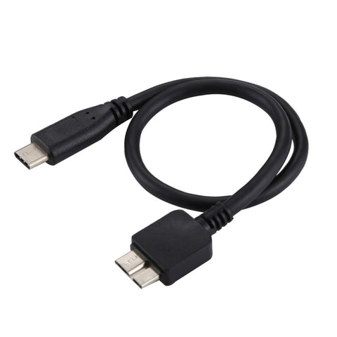 Cavo adattatore USB-C / Type-C maschio a Micro B maschio, lunghezza totale: circa 30 cm, 30cm
