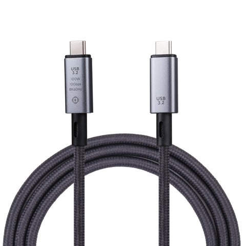Cavo video da USB-C/Type-C a USB-C/Type-C da 10 Gbps 8K compatibile con USB 3.2, lunghezza: 1 m, 10Gbps Type-C to Type-C