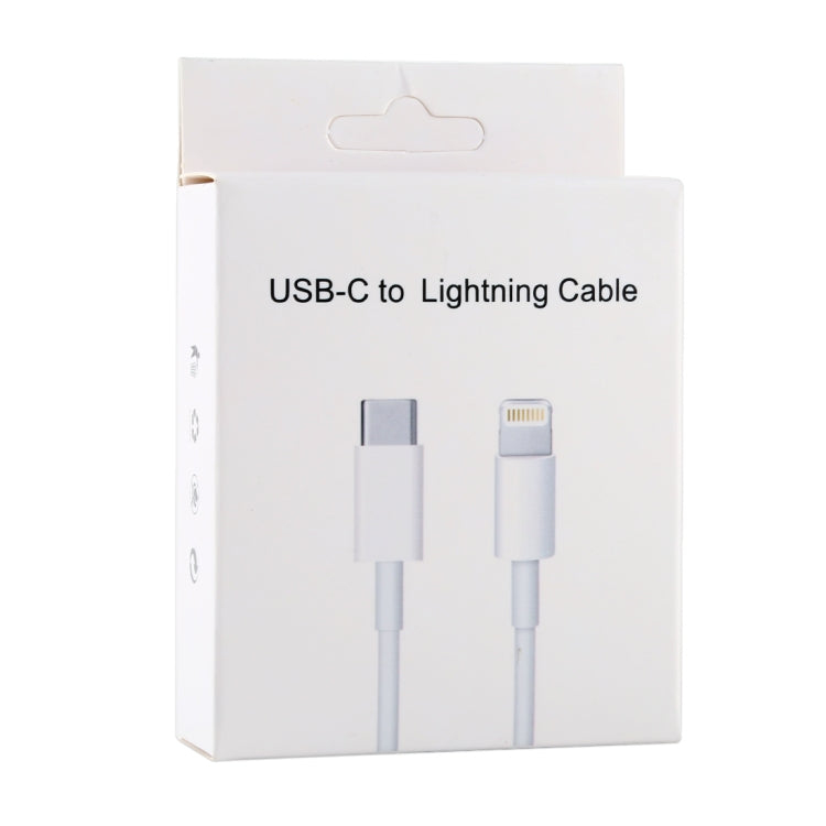 20W USB-C to 8 Pin Fast Charging Cable for iPhone & iPad