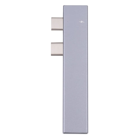 Per MacBook Pro 819B Adattatore doppio USB-C/Tipo-C maschio a doppio USB+USB-C/Tipo-C femmina, 819B