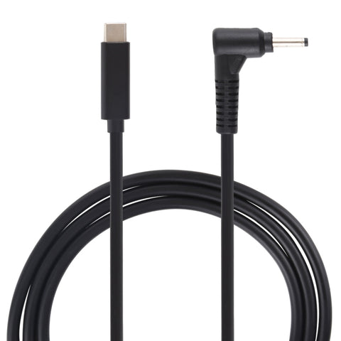 Câble d'alimentation pour ordinateur portable USB-C/Type-C à 3,0 x 1,0 mm, longueur de câble : environ 1,5 m, Type-C à 3,0 x 1,1 mm