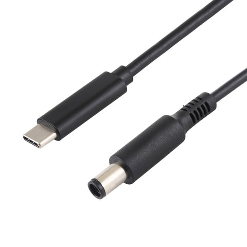 Câble d'alimentation portable USB-C/Type-C à 7,9 x 5,0 mm, longueur de câble : environ 1,5 m, Type-C à 7,4 x 5,0 mm pour ordinateur portable Dell