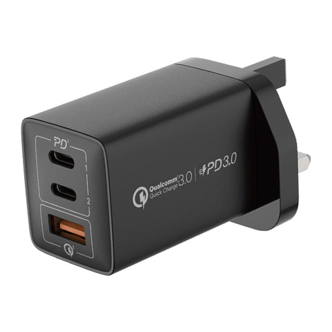Adattatore di alimentazione per caricabatterie rapido MOMAX UM30 PD 67 W, presa UK, UK Plug