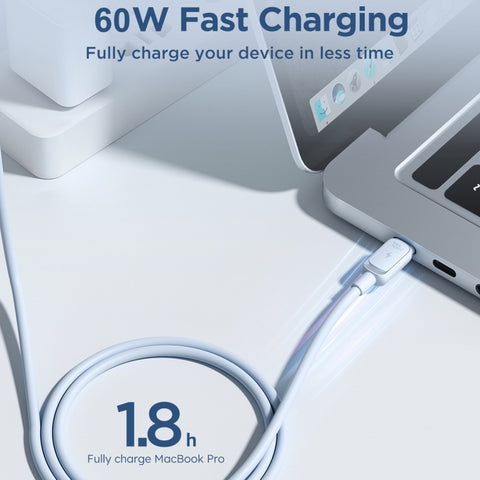 Cavo dati a ricarica rapida JOYROOM S-CC100A14 serie multicolore da 100 W da USB-C/Type-C a USB-C/Type-C, lunghezza: 1,2 m, Type-C to Type-C
