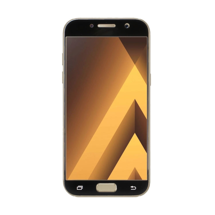 For Galaxy A7 (2017) / A720 0.33mm 9H Surface Hardness Silk-screen Full Screen Tempered Glass Screen Protector, For Galaxy A7 (2017) 0.33mm(1 PC)