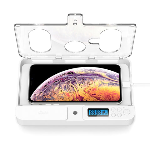 Cassette de sécurité avec minuterie automatique pour smartphone iDiskk pour téléphone, Samsung, lock01 Transparent