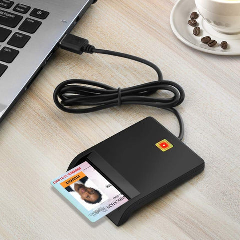 Lecteur de carte à puce avec puce SIM ROCKETEK SCR1 CAC ID, SCR1