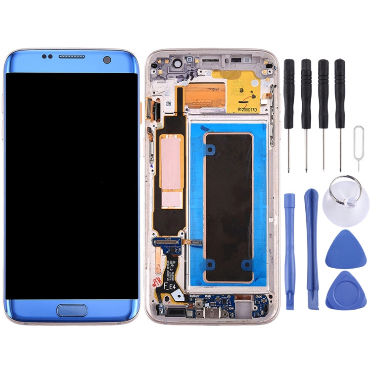Galaxy S7 Edge LCD Screen and Digitizer Assembly with Frame