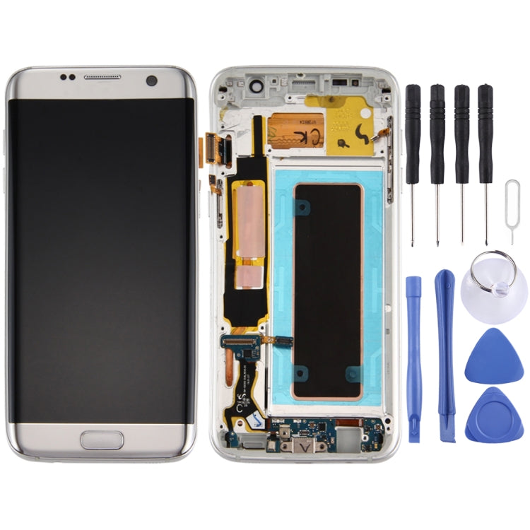 Galaxy S7 Edge LCD Screen and Digitizer Assembly with Frame