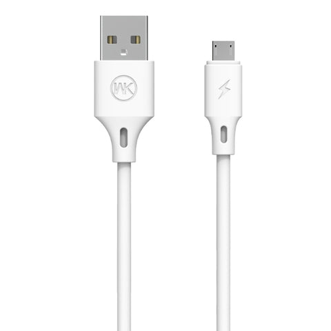 WK WDC-092 Cavo di ricarica per sincronizzazione dati da USB a micro USB serie Pro a velocità massima da 3 m 2,4 A, 3m Micro USB