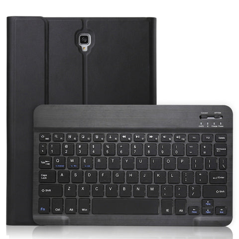 Custodia tablet in pelle con tastiera Bluetooth ultrasottile staccabile A830 per Galaxy Tab S4 10.5 T830 / T835, con supporto