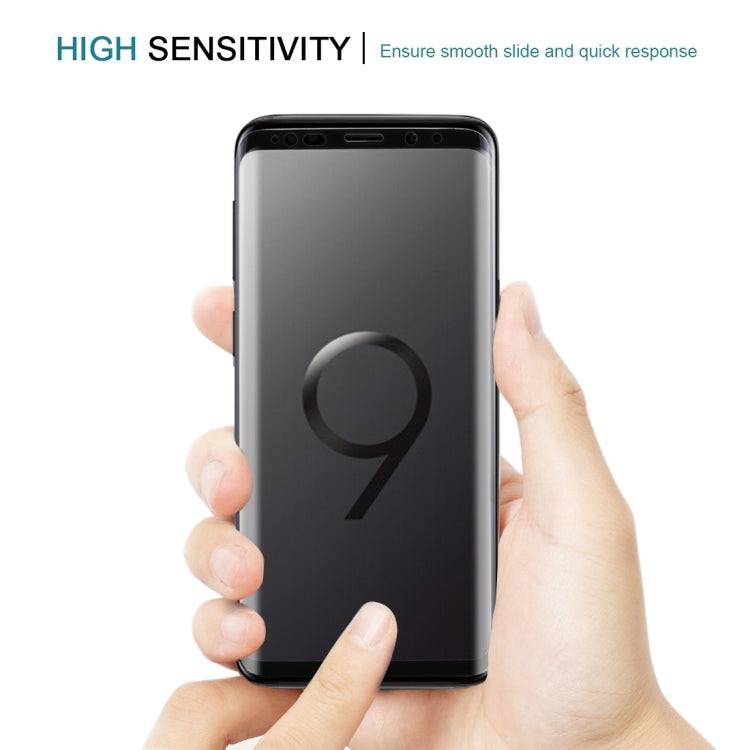 25 PCS For Galaxy S9 9H Surface Hardness 3D Curved Edge Anti-scratch Full Screen HD Tempered Glass Screen Protector, For Galaxy S9, Full (25 PCS)       ...