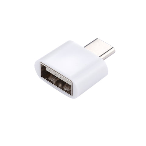 Connettore adattatore Mini OTG da USB 2.0 a USB-C / Type-C con guscio in ABS