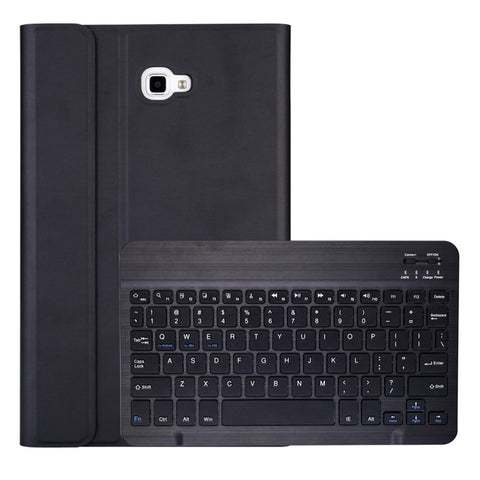 DY580 Per Galaxy Tab A 10.1 T580 / T585 Custodia tablet in pelle con tastiera Bluetooth staccabile in plastica con supporto, For Galaxy Tab A 10.1 T580 / T585