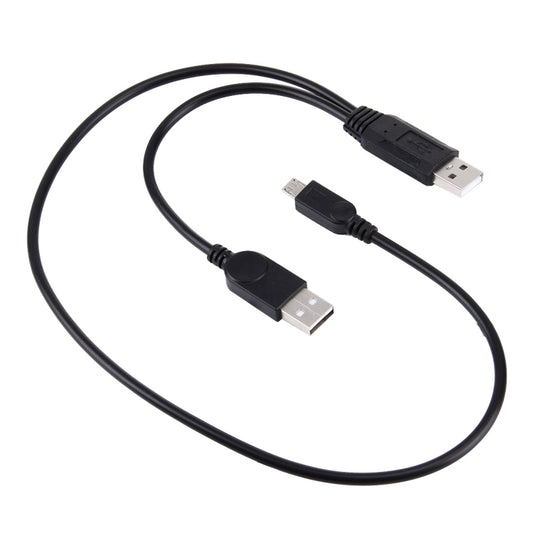 cavo-micro-usb-doppia-lunghezza-20cm-50cm-per-ricarica-e-dati-compatibile-con-samsung-huawei-xiaomi-lg-htc-sony-nokia-e-altri-smartphone - immagine 1