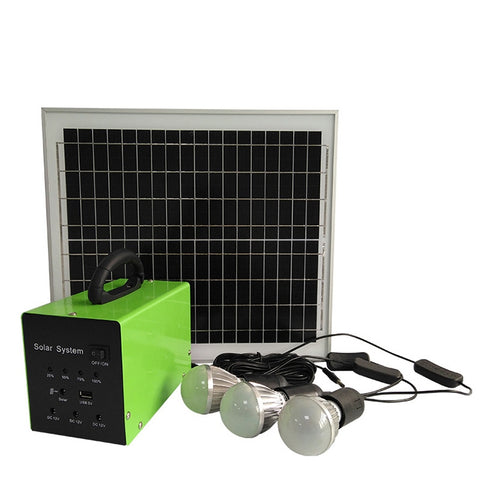 SG20W-AC100 Système de génération d'énergie solaire à haute puissance pour un usage domestique de 20 W, 20 W