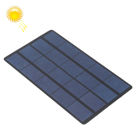Cellule du module du panneau solaire de la batterie Sun Power fabriquée à partir de 5V 3W 600mAh, dimensions: 110 x 190 mm, 5V 3W 600mAh 110 x 190mm