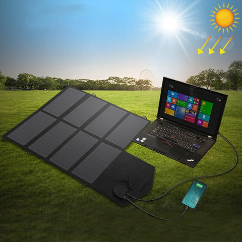 Batterie de panneau solaire ALLPOWERS 40W Batterie de panneau solaire portable 5V 18V