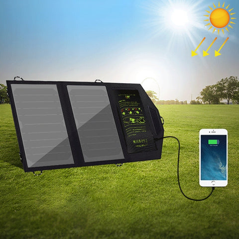 Batterie solaire portable ALLPOWERS Panneau solaire 10W 5V Batterie solaire portable