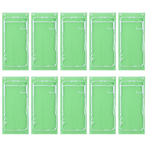 Per Galaxy S6 Edge / G925 10 pezzi adesivi per copertura alloggiamento posteriore, Galaxy S6 edge