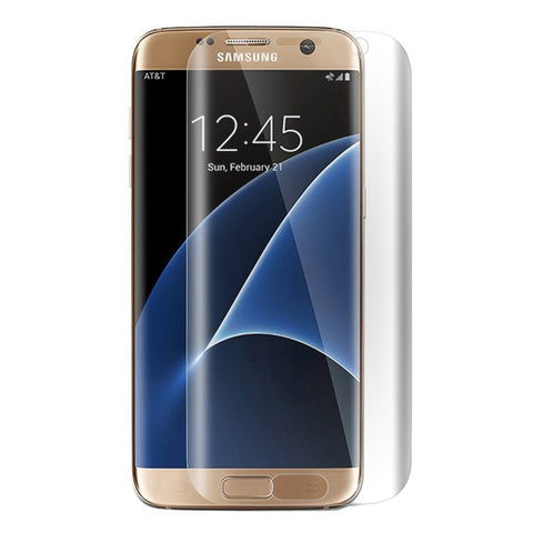 Pellicola salvaschermo HD con superficie curva ENKAY Hat-Prince per Galaxy S7 Edge, materiale PET