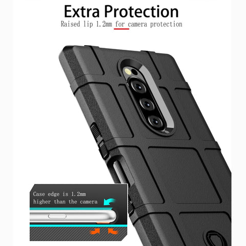 Custodia in TPU antiurto a copertura totale per Sony Xperia XZ4 / Xperia 1, For Sony Xperia XZ4 / Xperia 1