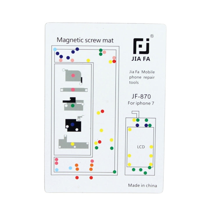 Magnetic Screw Mat for iPhone 7 Repair Tools - JIAFA