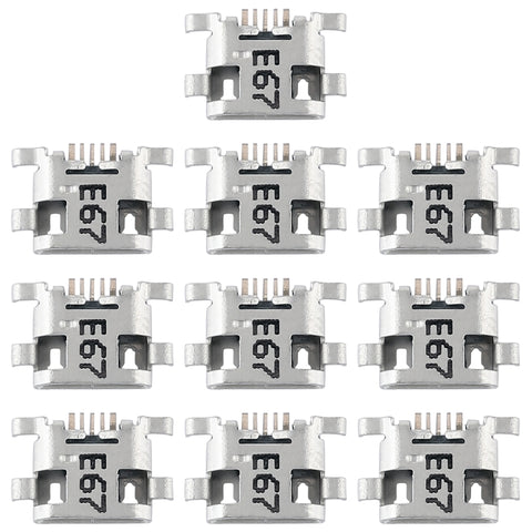 10 connettori per porta di ricarica per Huawei Honor 6 / Enjoy 6, For Honor 6 / Enjoy 6