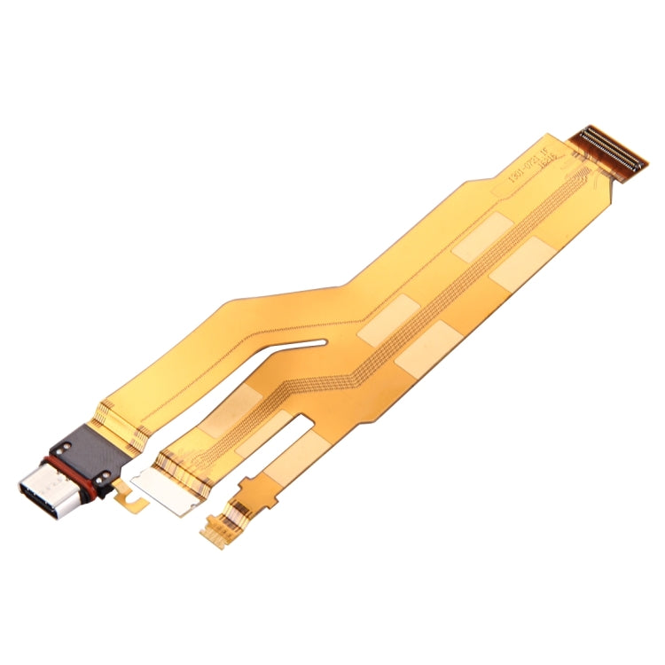 Porta di ricarica + cavo flessibile LCD per Sony Xperia XZ, For Xperia XZ