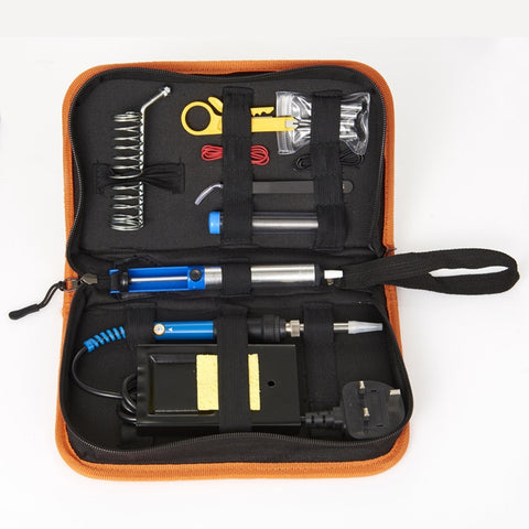 Kit set di saldatura per ferro elettrico per saldatura ordinaria 15 in 1 50Hz 60W, consegna colore casuale, Soldering Set Kit
