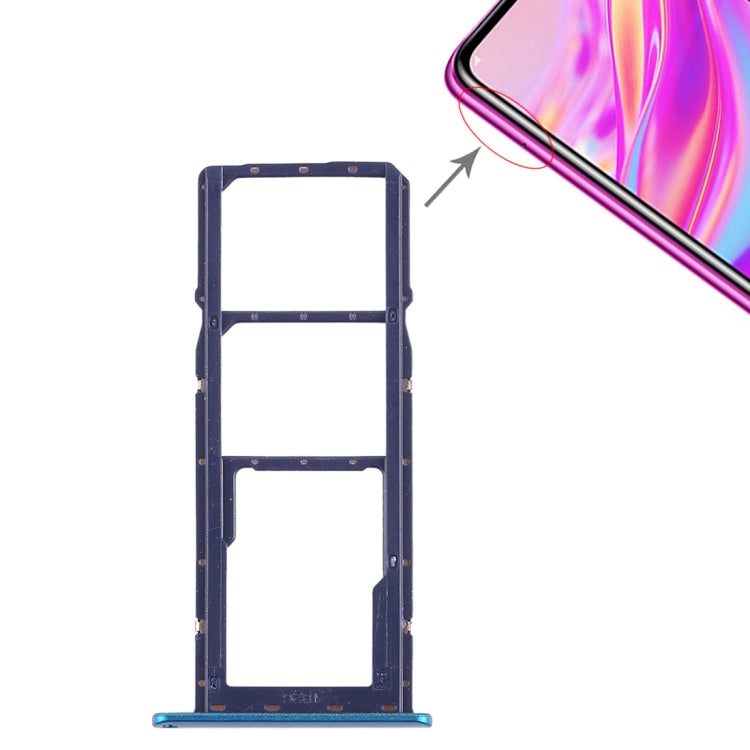 Dual SIM Card Tray and Micro SD Tray for Huawei Enjoy 9