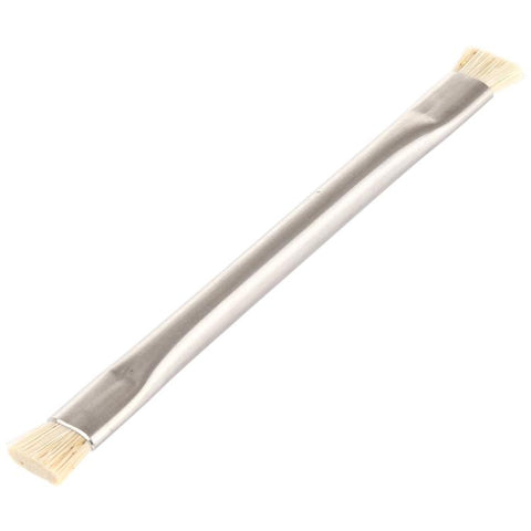 Spazzola antistatica Strumenti di pulizia sicuri della scheda madre ESD per strumenti di riparazione elettronica PCB del telefono cellulare, Double Head Brush White