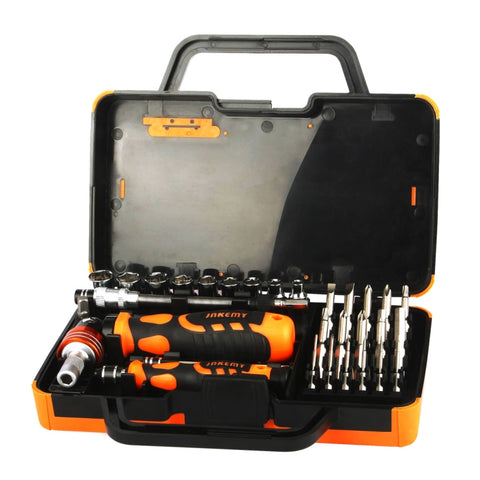 JAKEMY JM-6121 Kit di cacciaviti professionali 31 in 1 Set di cacciaviti per utensili smontabili multifunzione per la riparazione di strumenti elettronici per la casa, JM-6121
