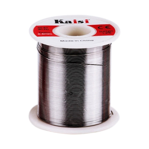 Filo per saldatura al piombo e stagno con nucleo in colofonia Kaisi da 0,6 mm per lavori di saldatura, 150 g, 0.6mm 150g