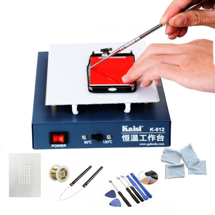 Kaisi K-812 Heating Plate for LCD Screen Repair Tools
