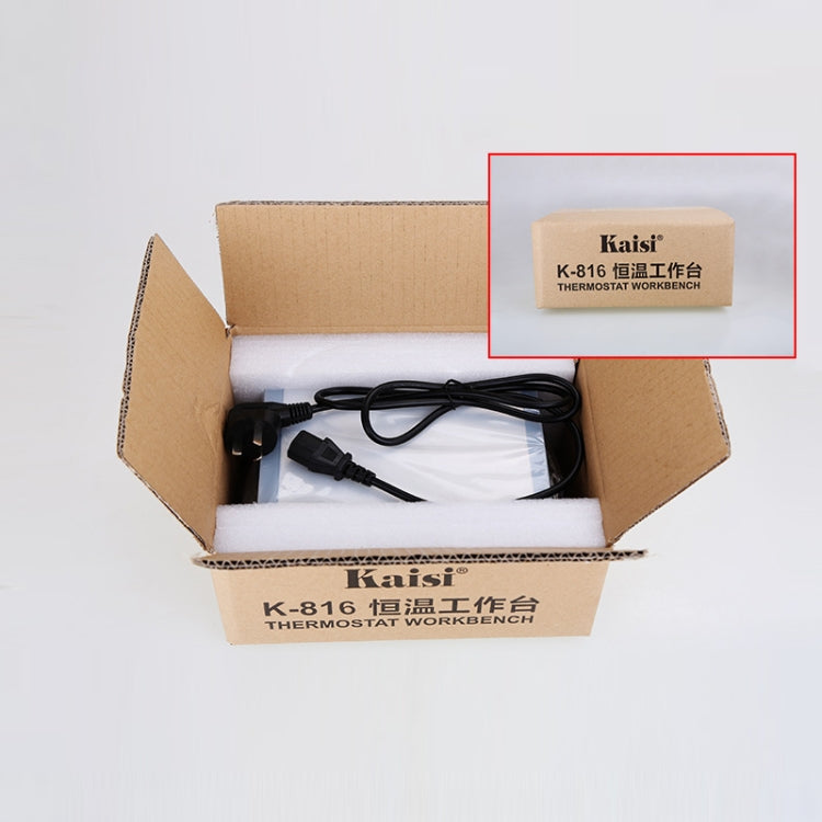 Kaisi K-816 Constant Temperature Heating Plate LCD Screen Open Separator Desoldering Station With Silicone Pad, US Plug, Kaisi K-816 US Plug            ...