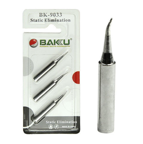 BAKU BK-9033 Punta per saldatore 3 in 1 senza piombo per stazione di saldatura, BK-9033