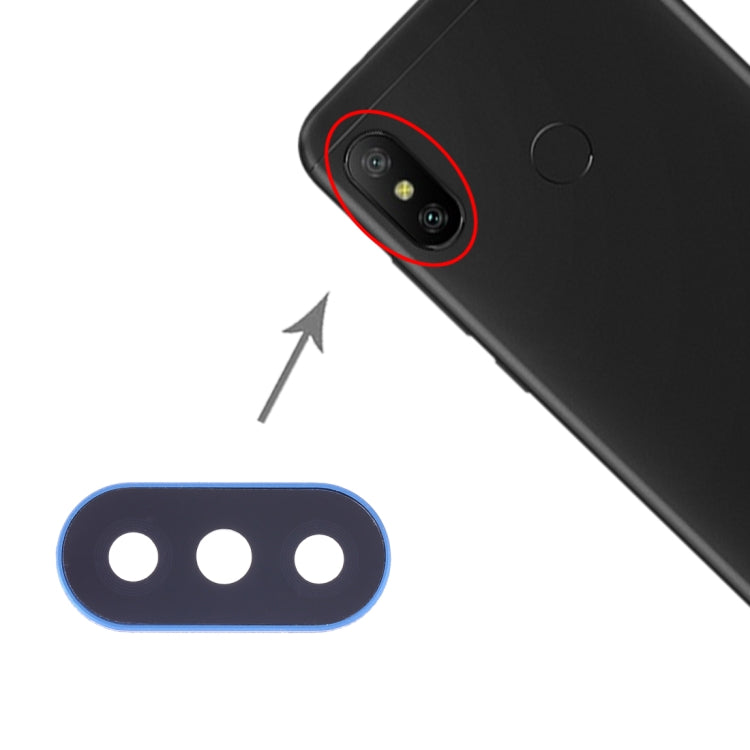 10 PCS Camera Lens Cover for Xiaomi Redmi 6 Pro & MI A2 Lite