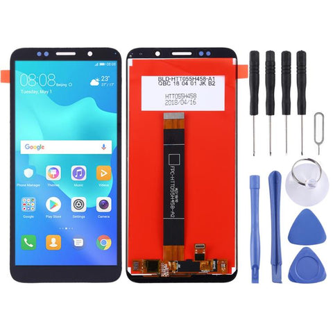 Schermo LCD e Digitalizzatore Assemblaggio Completo per Huawei Y5 Prime (2018) - Ricambio di Alta Qualità per Display e Touchscreen