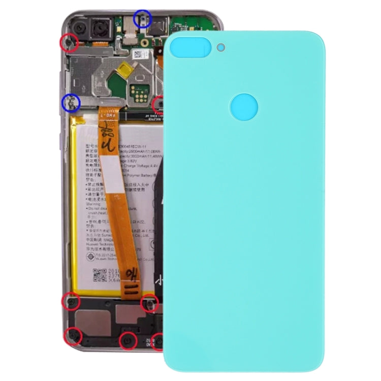 Honor 9i Back Cover - Stylish Light Green & Purple Options