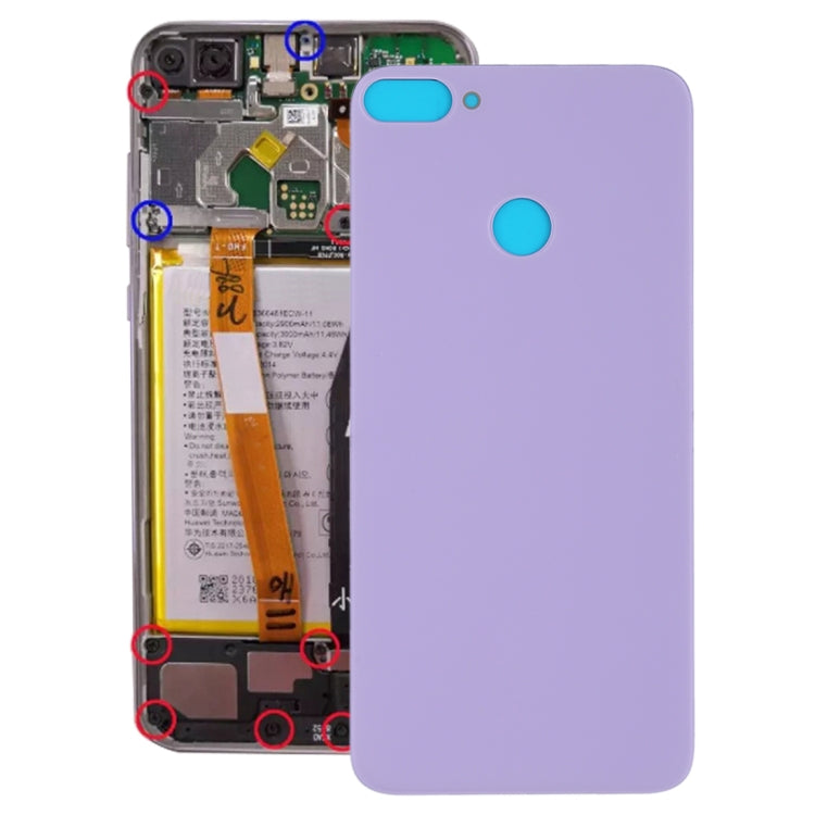 Honor 9i Back Cover - Stylish Light Green & Purple Options