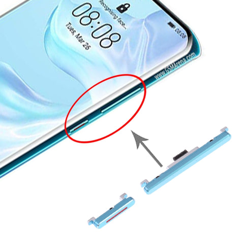 Pulsante di accensione e pulsante di controllo del volume per Huawei P30 Pro, For Huawei P30 Pro, For Huawei P30 Pro (Breathing Crystal)