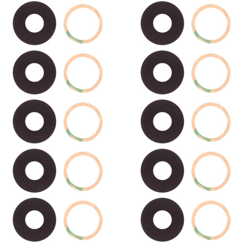 Obiettivo fotocamera posteriore da 10 pezzi per Google Pixel 3a, For Google Pixel 3a (10pcs)